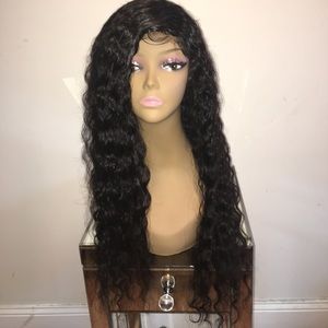 Brazilian Natural Wave Wig With 13x6 Lace Frontal